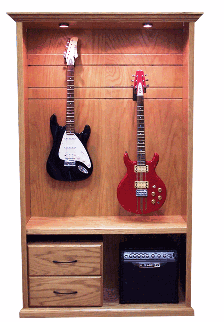 Triple Music Display Case